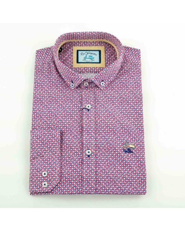 Camisa La Vespita microdibujo