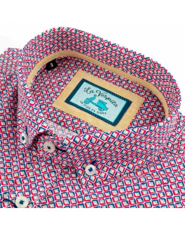 Camisa La Vespita microdibujo
