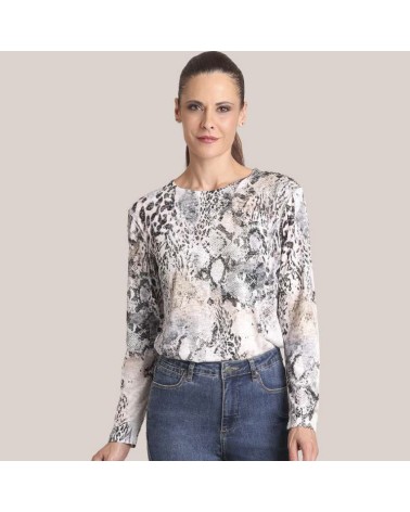 Camiseta Roberto Bassi animal print