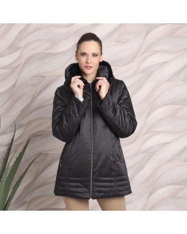 Parka Roberto Bassi reversible pelo 