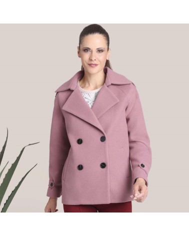 Abrigo Roberto Bassi paño cruzado