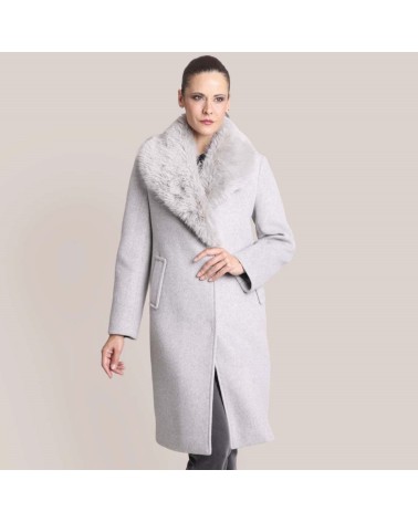 Abrigo Roberto Bassi paño pelo