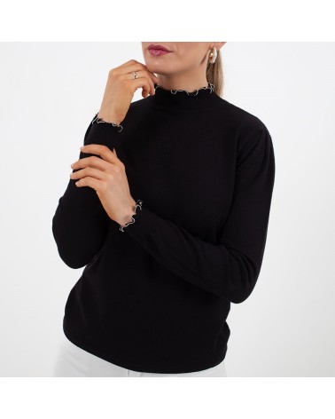 Jersey Trípode detalles puños y cuello