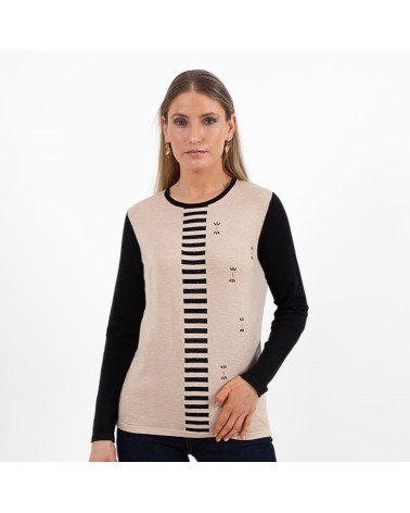 Jersey Trípode detalles y brillos