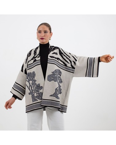 Chaqueta Trípode capa estampada