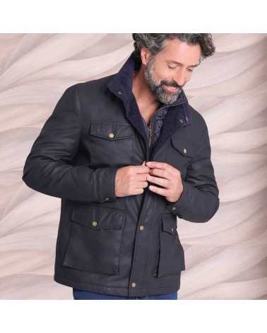 Barbour Tem Fórmula bolsillos marino