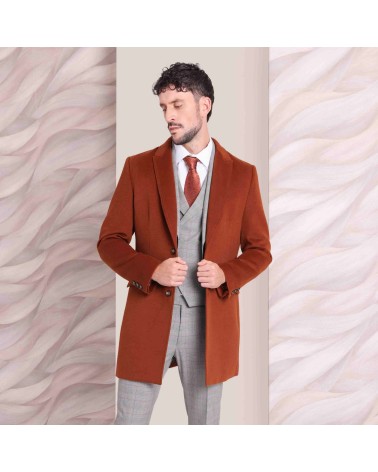 Abrigo Tem Fórmula paño puños botones