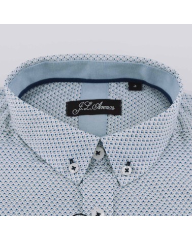 Camisa JLArenas estampada bolsillo