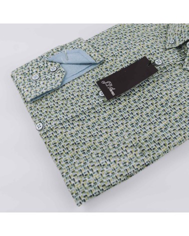 Camisa JLArenas estampada bolsillo