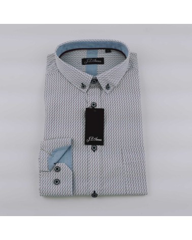 Camisa JLArenas estampada bolsillo