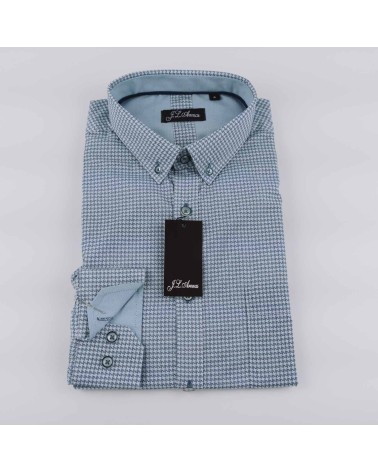 Camisa JLArenas estampada bolsillo