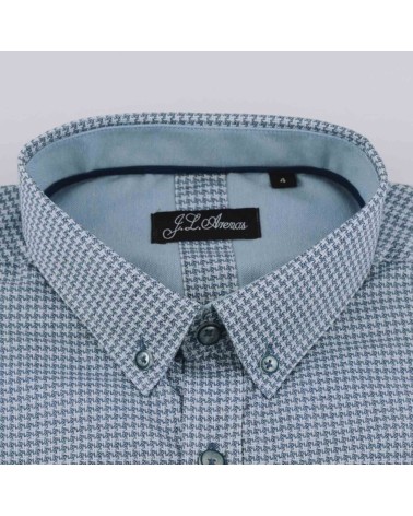 Camisa JLArenas estampada bolsillo