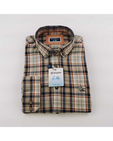 Camisa La Vespita cuadros 