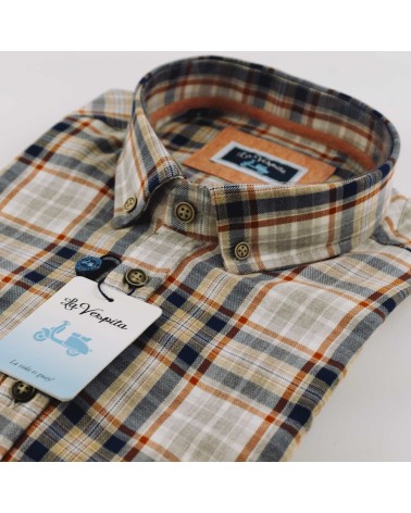 Camisa La Vespita cuadros 