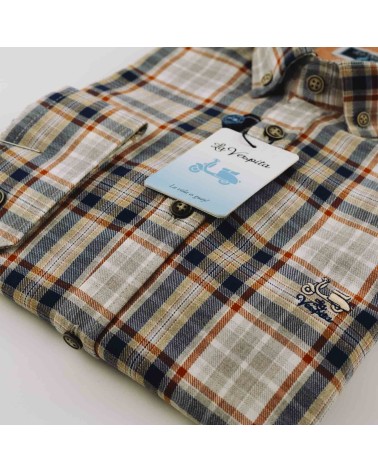 Camisa La Vespita cuadros 