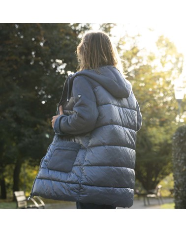 Parka Roberto Bassi tacto suave rizo interior