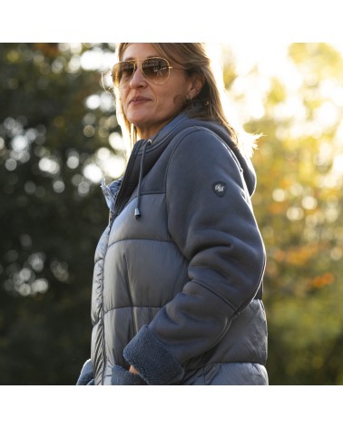 Parka Roberto Bassi tacto suave rizo interior