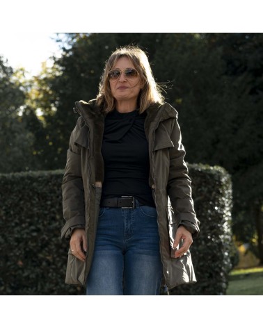 Parka Roberto Bassi pelo interior