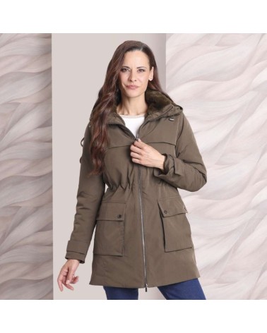 Parka Roberto Bassi pelo interior