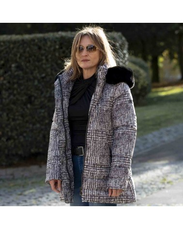 Parka Roberto Bassi pelo capucha