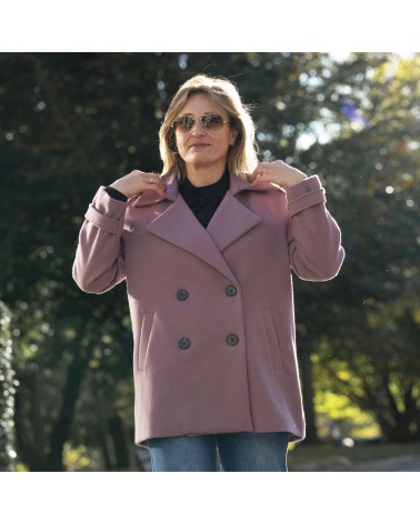 Abrigo Roberto Bassi paño cruzado