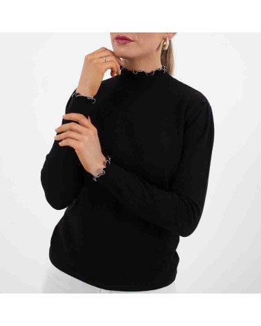 Jersey Trípode detalles puños y cuello