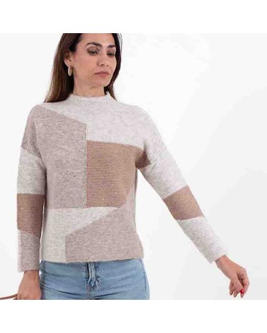 Jersey Trípode asimétrico brillos