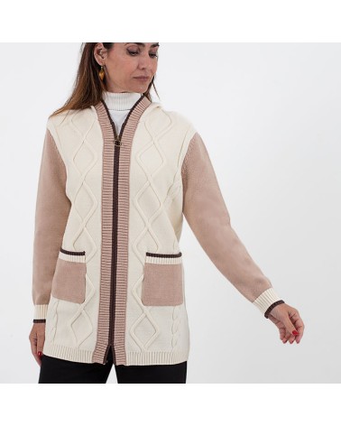 Chaqueta Trípode bolsillos larga