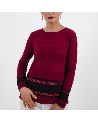 Jersey Trípode rayas y detalles