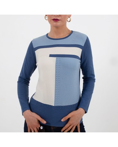 Jersey Trípode formas y texturas