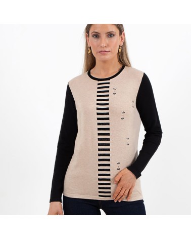 Jersey Trípode detalles y brillos