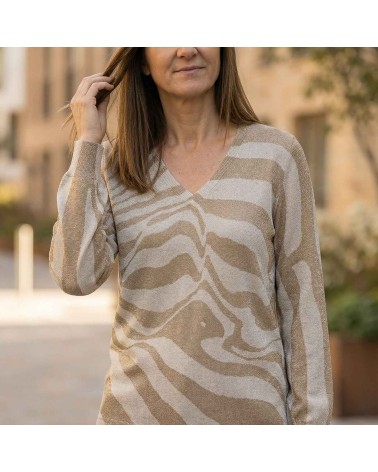 Jersey Cebra Chic Trípode