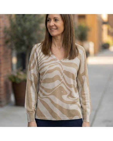 Jersey Cebra Chic Trípode