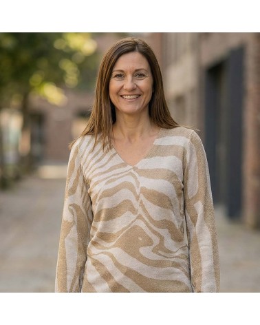 Jersey Cebra Chic Trípode