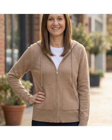 Sudadera Cremallera Punto Trípode