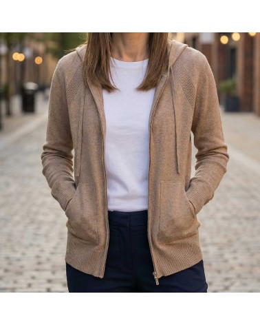 Sudadera Cremallera Punto Trípode