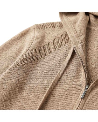 Sudadera Cremallera Punto Trípode