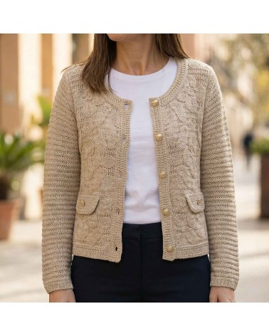 Chaqueta Punto Clásica Trípode