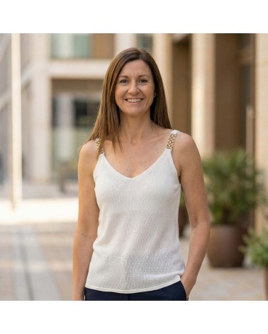 Top Punto Tirantes Glam Trípode