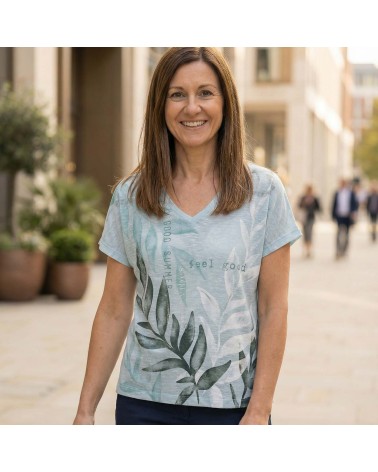 Camiseta Punto Botánica Abril