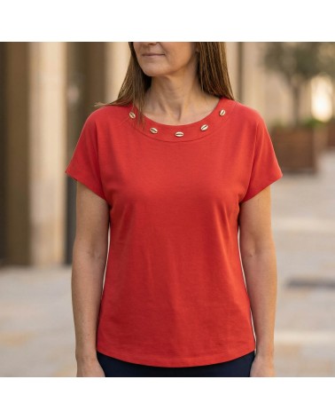 Camiseta Punto Conchas Abril