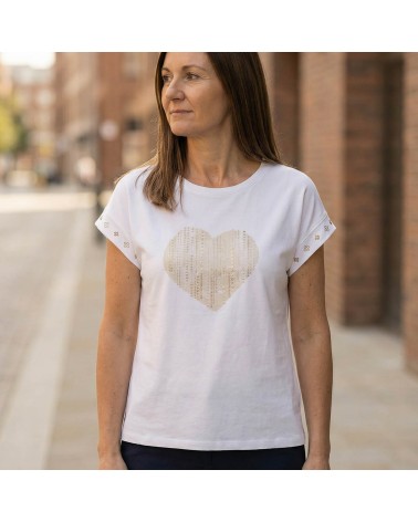 Camiseta Punto Corazón Abril