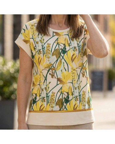 Camiseta Punto Flores Abril