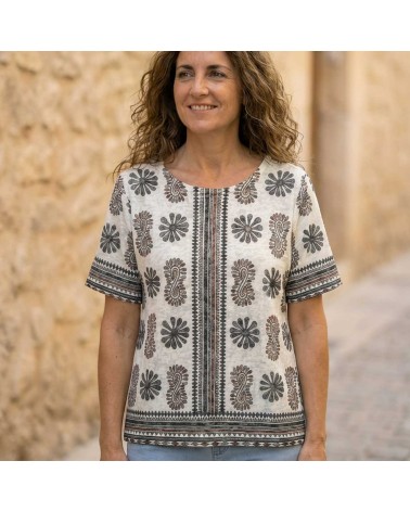 Camiseta Punto Boho Roberto Bassi