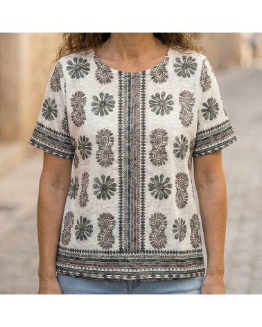 Camiseta Punto Boho Roberto Bassi