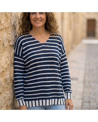 Jersey Rayas Marineras Pico