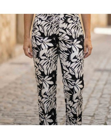 Pantalón Palmeras Contraste Roberto Bassi