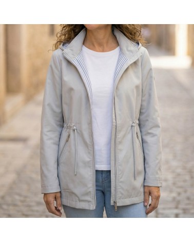 Parka Piedra Bolsillos Roberto Bassi