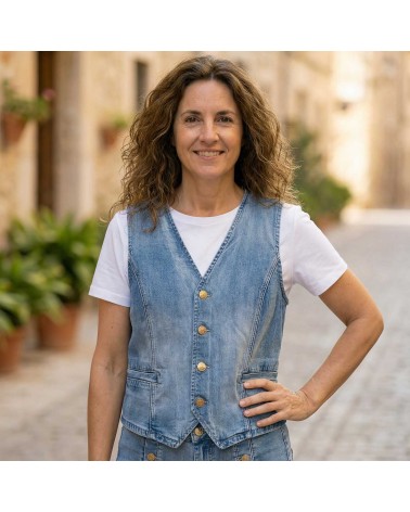 Chaleco Vaquero Roberto Bassi