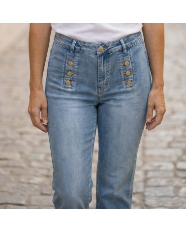 Vaquero Botones Acampanado Roberto Bassi